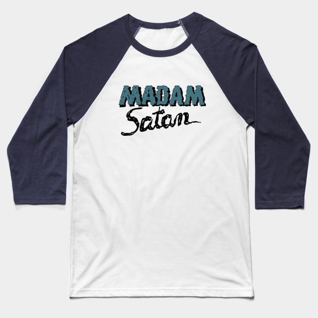 Madam Satan Baseball T-Shirt by CoverTales